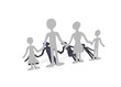 familia recortada