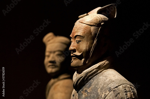 Photo: famous Chinese terracotta army famous Chinese terracotta army