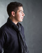 Teenager with modern clothes
