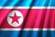 Drapeau corée du nord