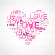 Heart made with words Heart made with words
