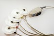 ECG disposable sticker electrodes and SPO2 oximeter sensor