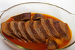 Deer roast with sauce