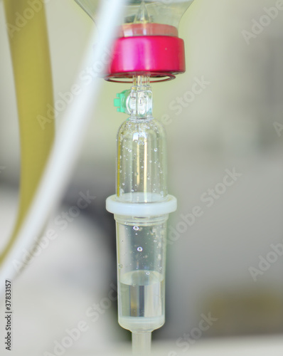 Foto: Drip intravenous system Drip intravenous system