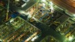 The construction field. Miniture Time Lapse.