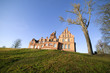 Jaunmoku castle in Latvia, Baltic states, Europe.