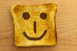 Similing toast
