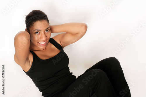 Photo: sportliche Frau sportliche Frau