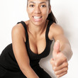 sportliche Frau