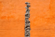 Photo: crack of bricks in the middle of a renovated wall crack of bricks in the middle of a renovated wall