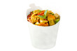 Vegetarian wok meal