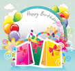 happy birthday party vector
