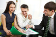 Discussing mortgage conditions
