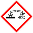 Schild Gefahrgut - Ätzwirkung Schild Gefahrgut - Ätzwirkung