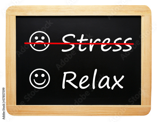 Illustration: Stress and Relax Stress and Relax