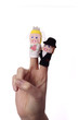 Fingerpuppen Hochzeitspaar
