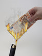Euros burning