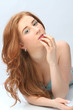 girl with red hair