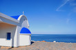Greek chapel on the sea