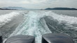 Video: Speedbot wake of. Andaman sea. Speedbot wake of. Andaman sea.
