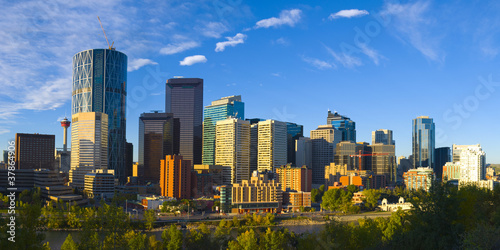 Foto: The City of Calgary Skyline at Sunrise The City of Calgary Skyline at Sunrise