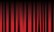 Red stage curtain background
