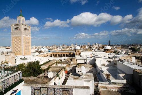 Photo: Overview of Tunis Overview of Tunis
