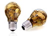 Traditional glass bulb and energy savings