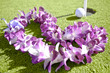Flower Lei on Putting Green - Golf Vacation Flower Lei on Putting Green - Golf Vacation