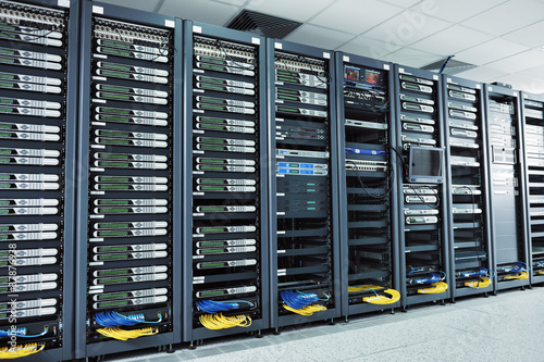 Photo: network server room network server room