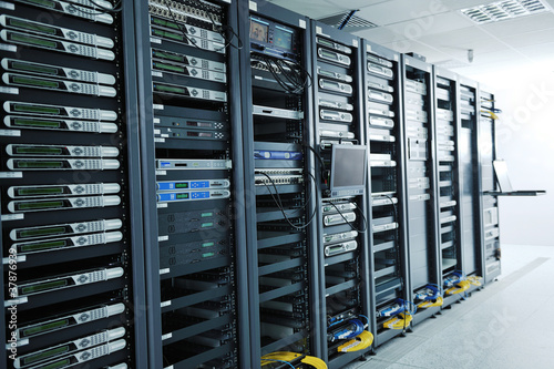 Photo: network server room network server room