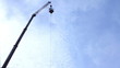 bungee jumping from very high