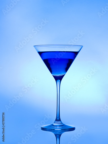 Photo: Blue cocktail Blue cocktail
