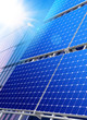 Photo: Solar panels on skyscraper Solar panels on skyscraper