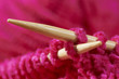 Strickzeug pink