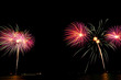 Colorful Fireworks in Pattaya