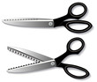 Pinking Shears, Scissors