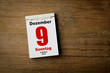 9 Dezember 2012