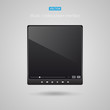 Vector: Music and video player interface Music and video player interface