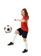 Soccer woman