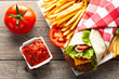 wrap sandwich