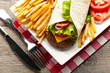 wrap sandwich