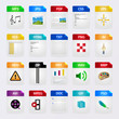 file icon seteps vector illustration