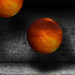 Abstract 3D ball background, interior design