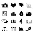 Business and finance icon set