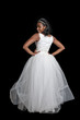 Photo: Black woman in wedding dress Black woman in wedding dress