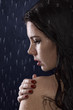 The wet girl