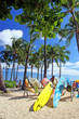 Foto: Waikiki Beach, Honolulu, Oahu, Hawaii.. Waikiki Beach, Honolulu, Oahu, Hawaii..