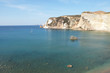 Italy, island of Ponza. The rocky shore