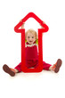 Foto: Girl with red dart Girl with red dart